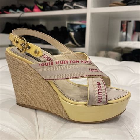 louis vuitton wedges replica